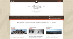 Desktop Screenshot of hotelpontesdegatin.com